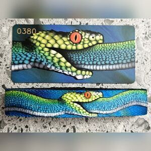 ZOX "IS THE END IS THE BEGINNING" RARE GREEN SNAKE APP EXCLUSIVE WRISTBAND